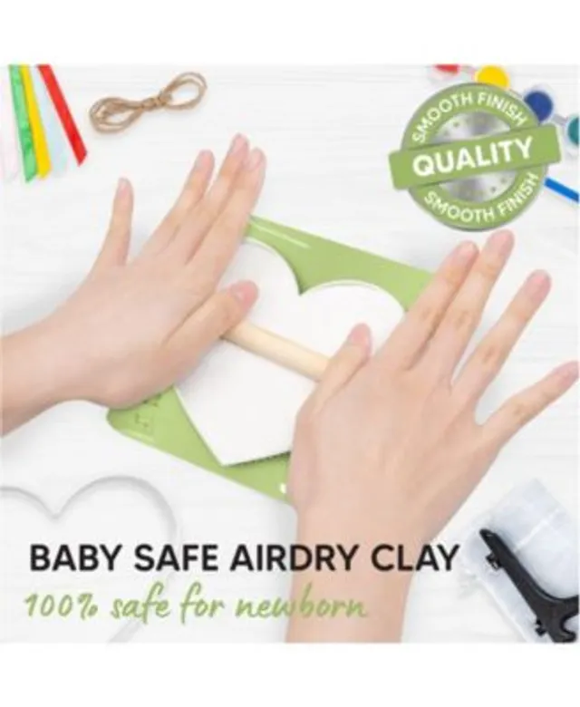 How to: DIY Baby Handprint and Footprint Keepsake Kit by KeaBabies 