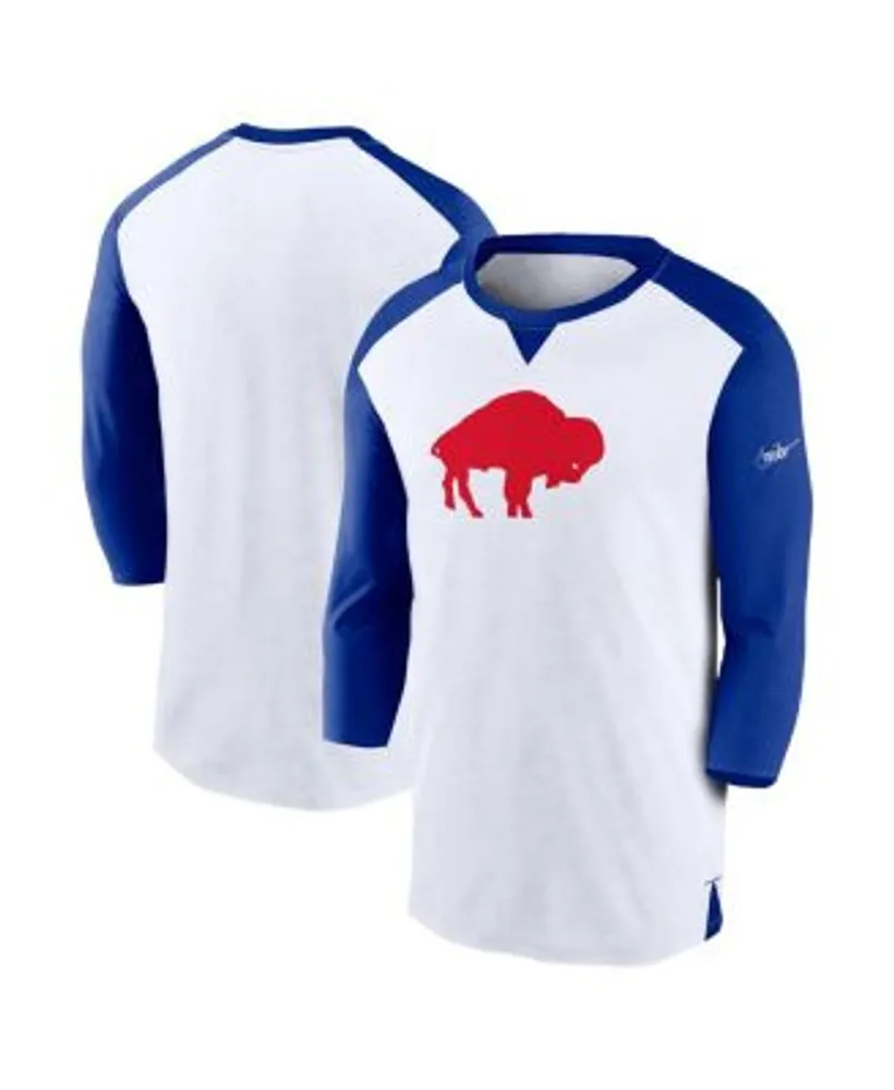 Nike White, Royal Atlanta Braves Rewind 3/4-sleeve T-shirt in Blue for Men