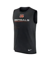 Men's Nike Orange Cleveland Browns Muscle Trainer Tank Top Size: Small