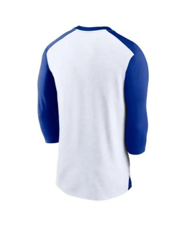 Buffalo Bills Men's Raglan Sleeves Baseball T-Shirts Round Neck Cotton  T-shirt