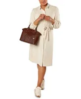 Brahmin Large Duxbury Leather Satchel - Macy's