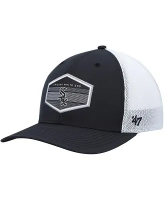 Men's '47 Navy/White Detroit Tigers Burgess Trucker Snapback Hat