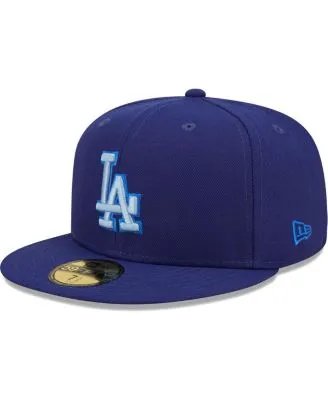 Men's New Era Royal Los Angeles Dodgers White Logo 59FIFTY Fitted Hat