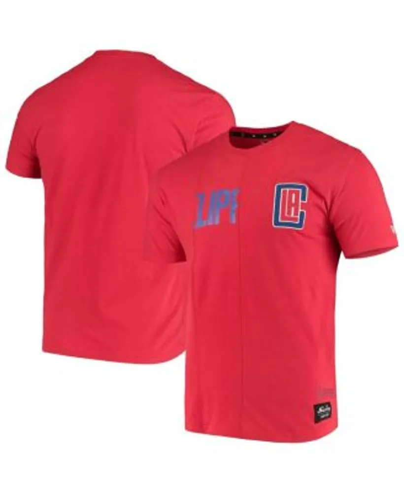 LA Clippers Youth Primary Logo Long Sleeve T-Shirt - Red