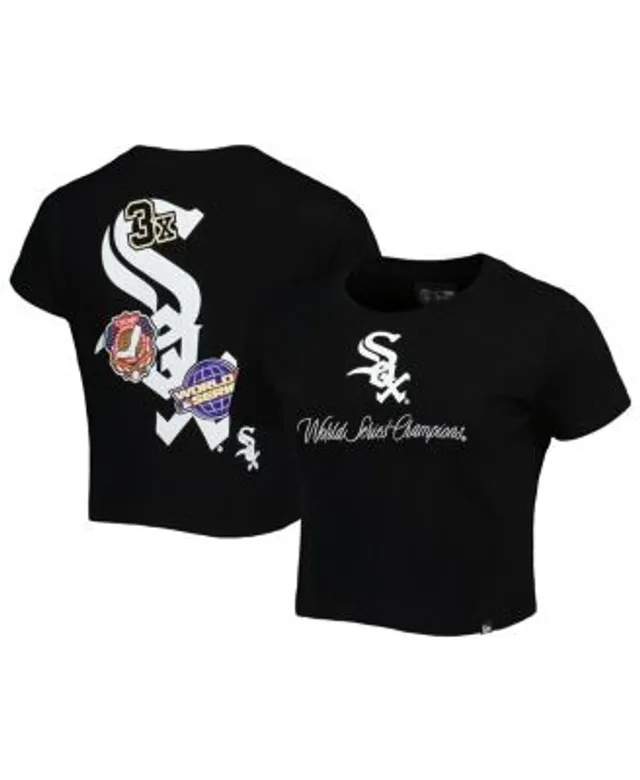 Profile Women's White, Black Chicago White Sox Plus Colorblock T