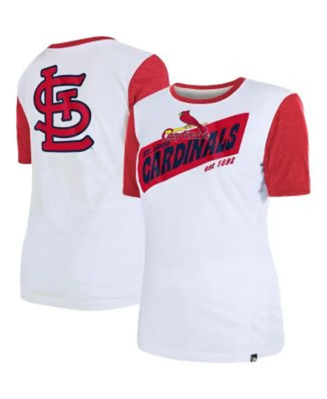 Women's WEAR by Erin Andrews White St. Louis Cardinals Greetings