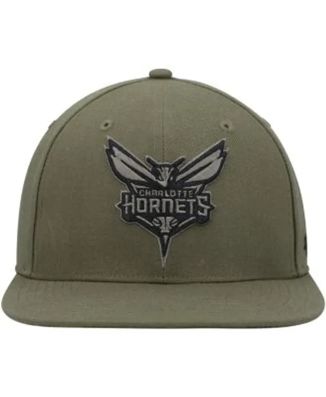 Men's Charlotte Hornets New Era Black Camo 59FIFTY Fitted Hat