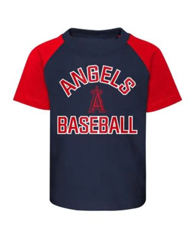 Outerstuff Infant Boys and Girls Navy, Heather Gray St. Louis Cardinals  Ground Out Baller Raglan T-shirt Shorts Set