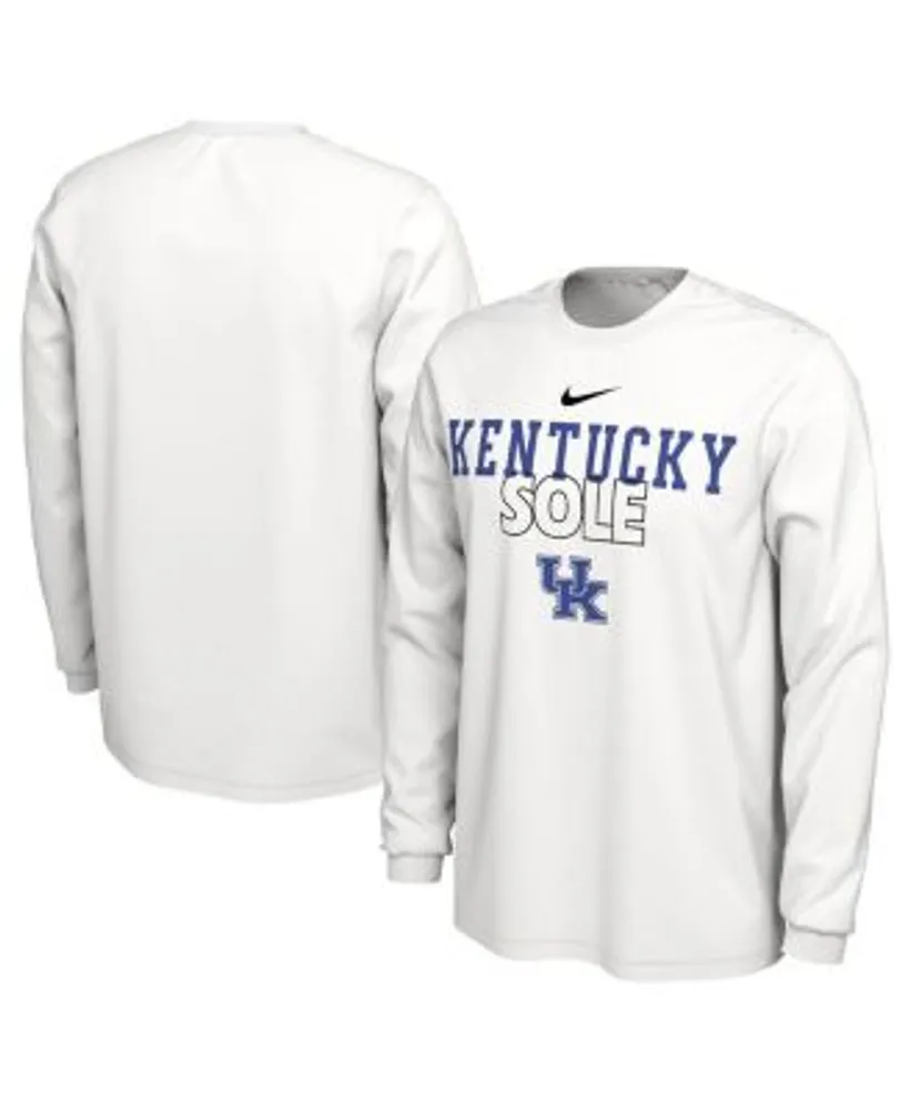 Men's Nike Royal Kentucky Wildcats Basketball Long Sleeve T-Shirt