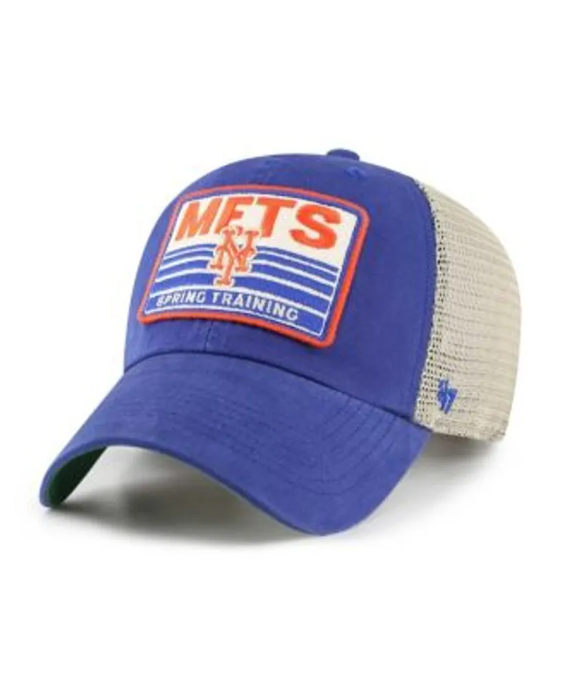 47 Brand Men's Navy Detroit Tigers Four Stroke Clean Up Trucker Snapback Hat