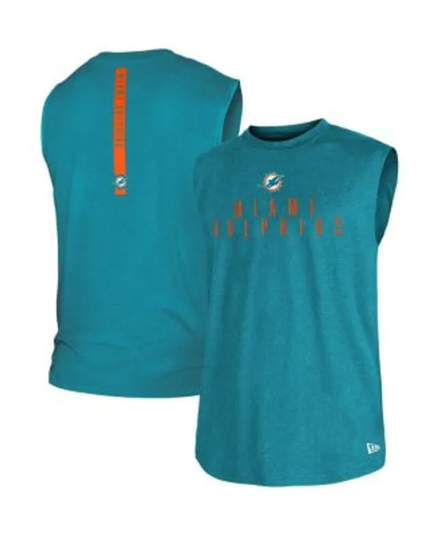 Men's FOCO Aqua Miami Dolphins Floral Reversible Mesh Tank Top