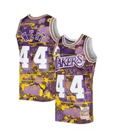 Men's Los Angeles Lakers Nike Royal Hardwood Classics Swingman