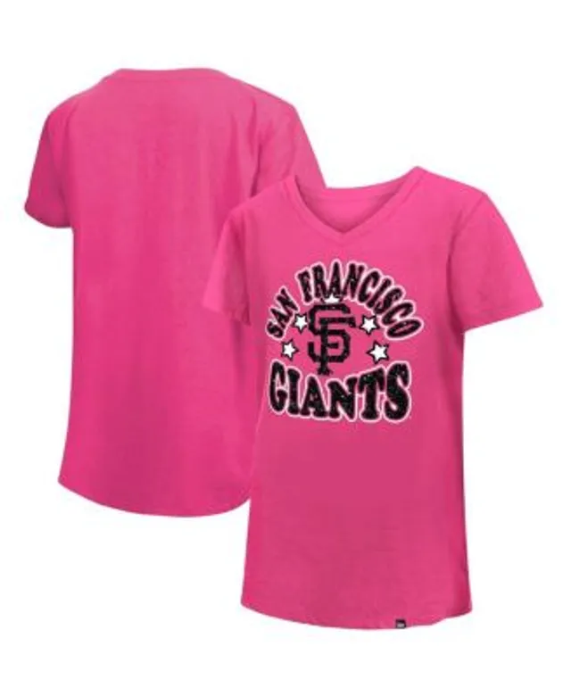 MLB Girls San Francisco Giants Applique Baseball Jersey (Pink, X-Large) :  : Clothing & Accessories