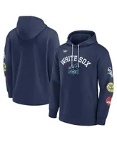 Youth Nike Navy Boston Red Sox Rewind Lefty Pullover Hoodie