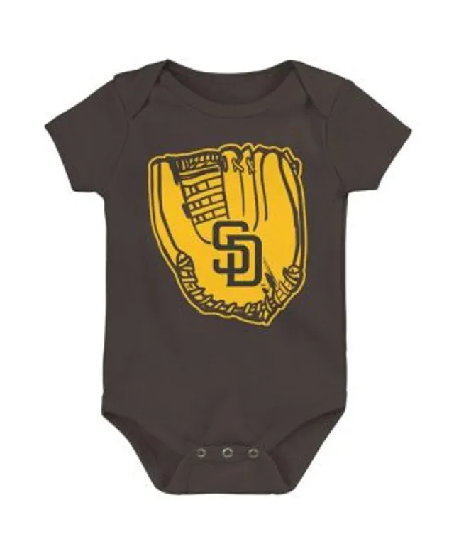 Majestic Babies' San Diego Padres 3-Piece Bodysuit Set - Macy's