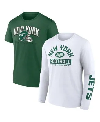 Men's Fanatics Branded Heathered Gray/Kelly Green New York Yankees Celtic  Raglan Long Sleeve T-Shirt