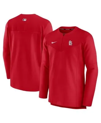 St. Louis Cardinals Tommy Bahama Delray IslandZone Half-Zip Top - Red