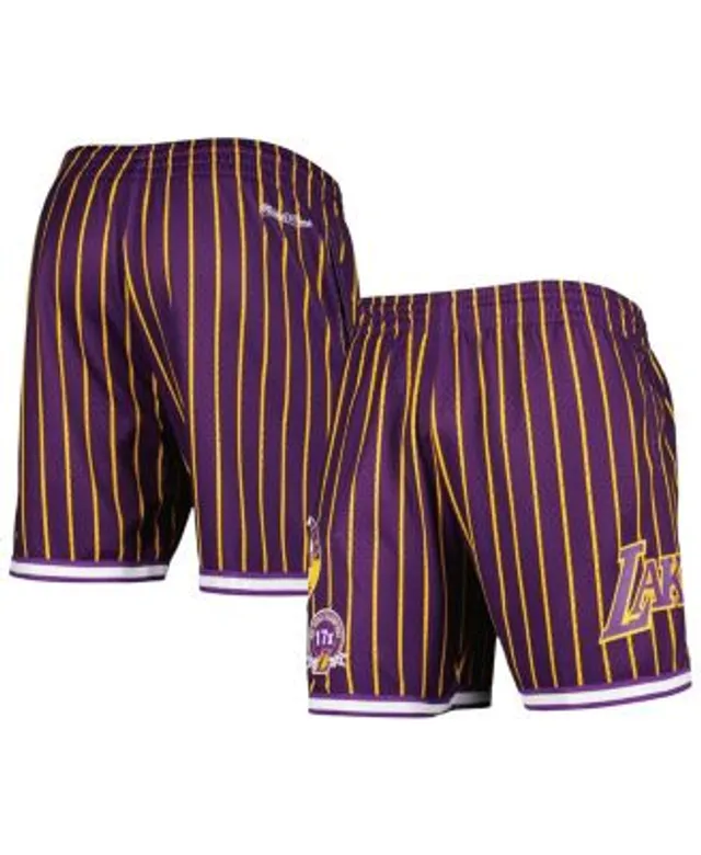 Aéropostale Los Angeles Lakers Mesh Shorts 8 In Black