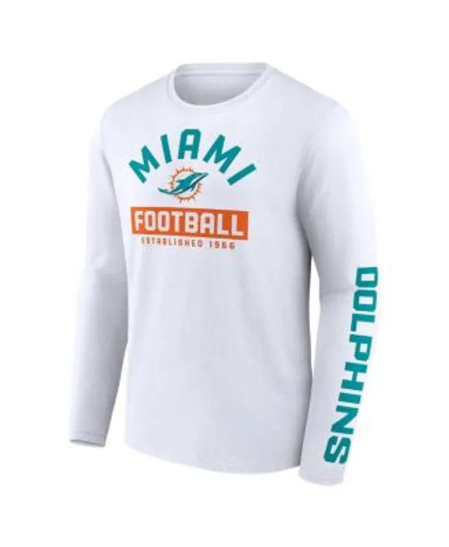 Men's Fanatics Branded Orange Miami Dolphins Primary Logo Team T-Shirt