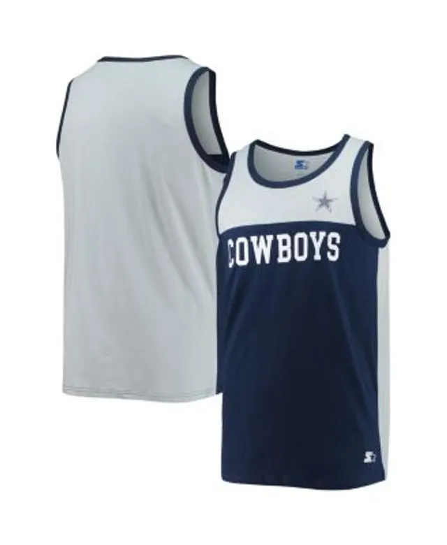 Men's College Navy Seattle Seahawks Big & Tall Muscle Tank Top