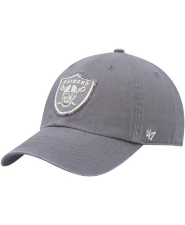 Women's '47 White Las Vegas Raiders Bloom Clean Up Adjustable Hat