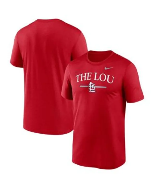 Homage Men's Red St. Louis Cardinals Grateful Dead Tri-Blend T-shirt