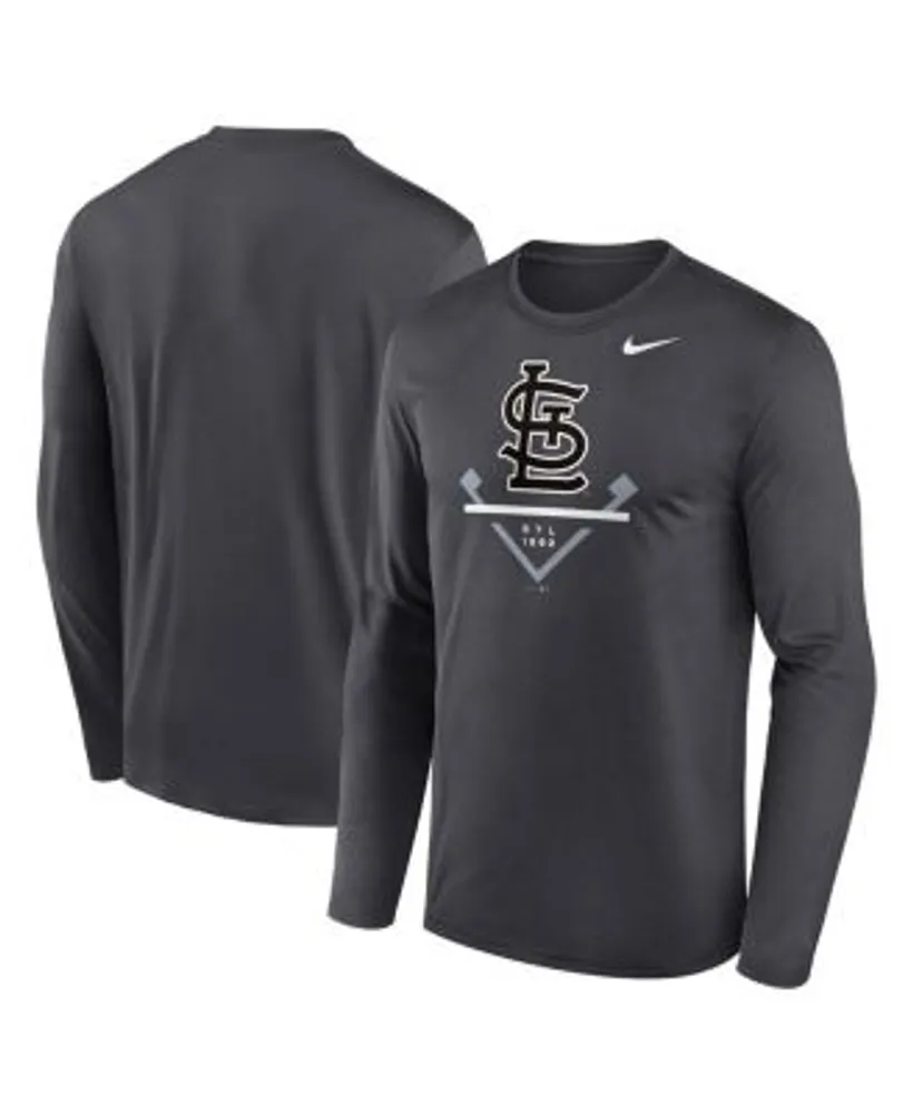 Mens St. Louis Cardinals Long Sleeve T-Shirts, Cardinals Long-Sleeved Shirt