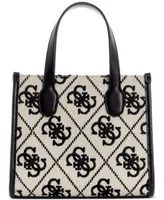 GUESS Silvana Monogram Double Compartment Mini Tote