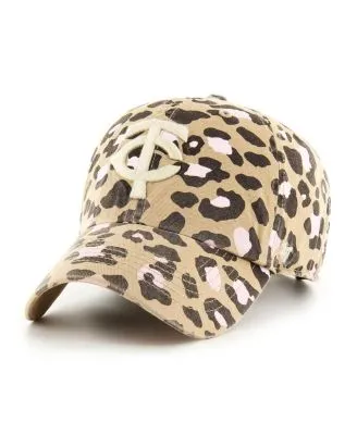 Detroit Tigers Women's 47 Tan Bagheera Cheetah Clean Up Adjustable Hat