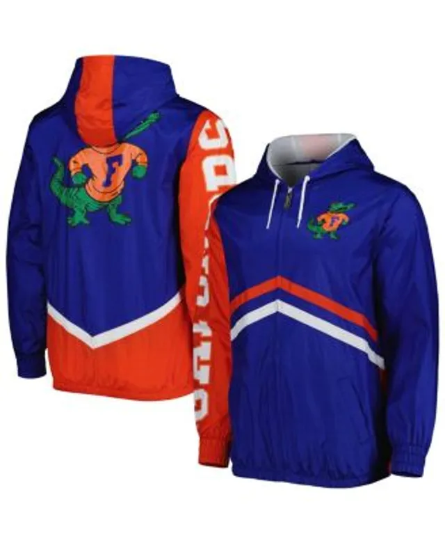 Mitchell & Ness Men's Royal Atlanta Braves Undeniable Full-Zip Hoodie  Windbreaker Jacket