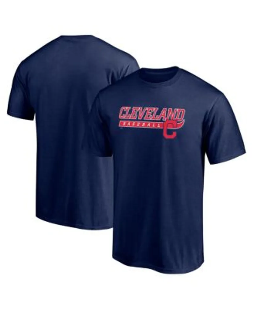 Men's Navy Cleveland Indians Take the Lead T-Shirt