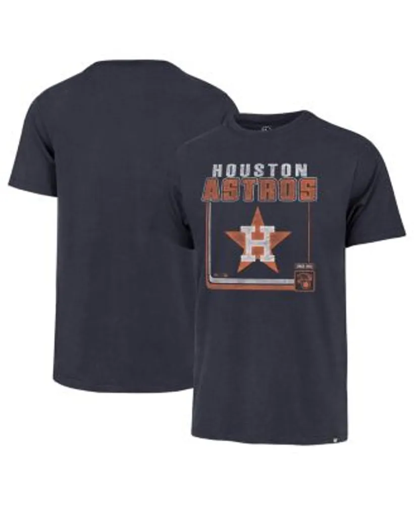 47 Brand Men's Navy Houston Astros Borderline Franklin T-shirt
