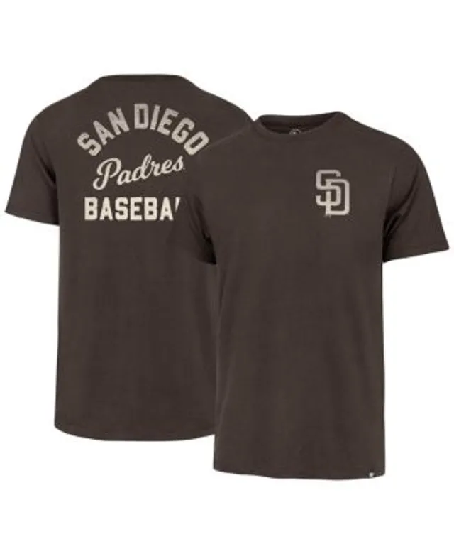 Nike Men's San Diego Padres Logo Velocity T-Shirt - Brown - L Each