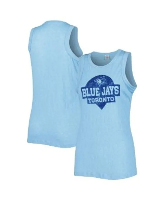 G-III 4Her by Carl Banks Women's White Toronto Blue Jays Tater Tank Top