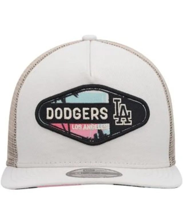 New Era Men's Natural Los Angeles Dodgers Retro Beachin' Bucket