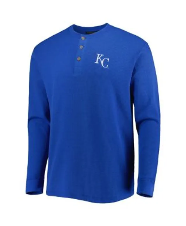 DUNBROOKE Men's Dunbrooke Kansas City Royals Royal Maverick Long Sleeve T- Shirt