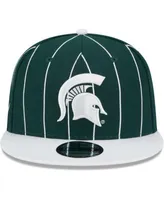 Men's New Era Green Michigan State Spartans Basic Low Profile