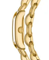 Tory Burch Women's Eleanor Gold-Tone Stainless Steel Bracelet Watch 34mm - Gold