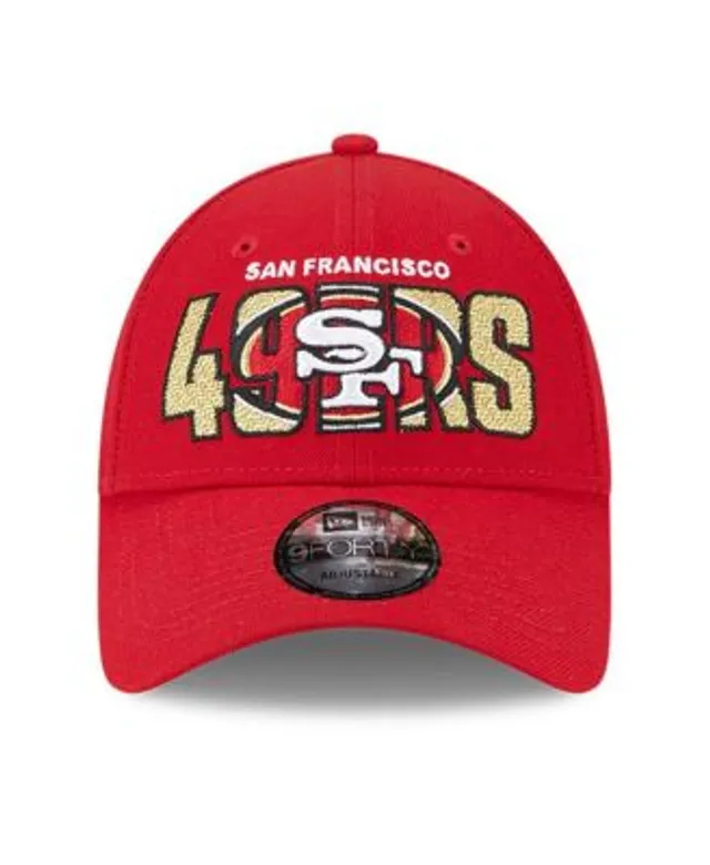 Lids San Francisco 49ers New Era 2023 NFL Draft 9FORTY Adjustable Hat -  Stone/Scarlet