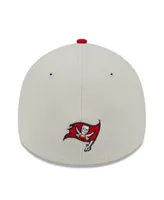 Lids Tampa Bay Buccaneers New Era Youth 2023 NFL Draft 9FORTY Adjustable Hat  - Stone/Red