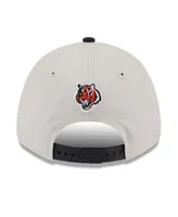 New Era Men's New Era Black Cincinnati Bengals Black On Black 9FIFTY  Adjustable Hat