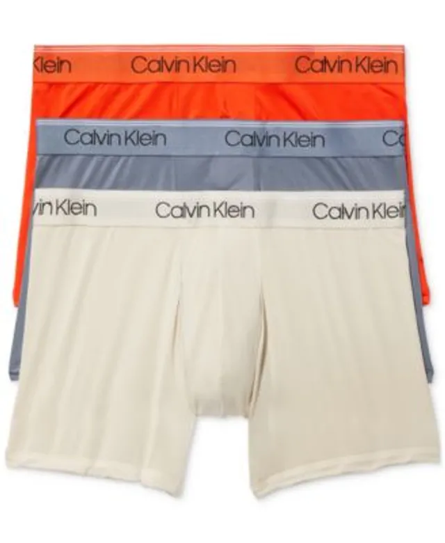 Calvin Klein Men's Three Pack Black Boxer Briefs | L by Mitchell Stores