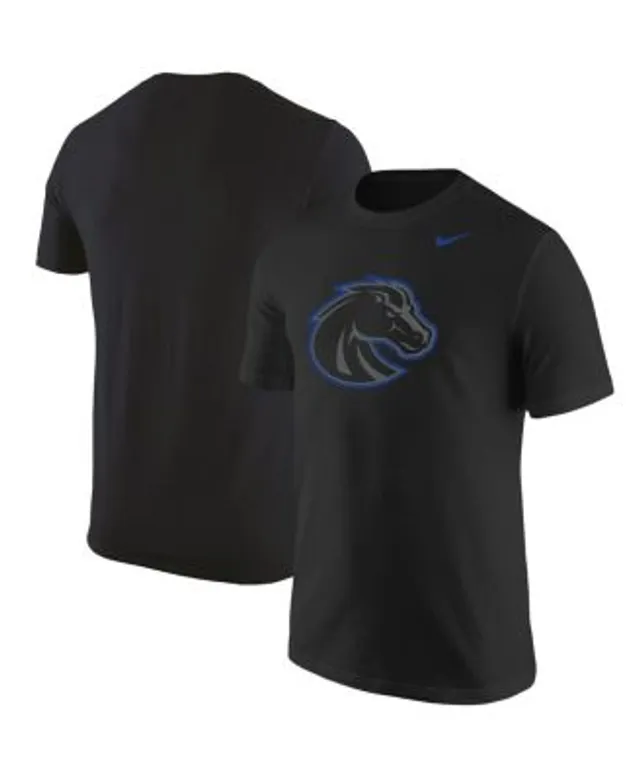 Men's Champion Royal Boise State Broncos Wordmark Slash Long