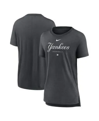 Men's Majestic Threads Gerrit Cole Heathered Gray New York Yankees Name &  Number Tri-Blend T-Shirt