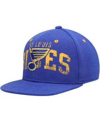 St. Louis Blues Youth Slouch Trucker Adjustable Hat - Blue