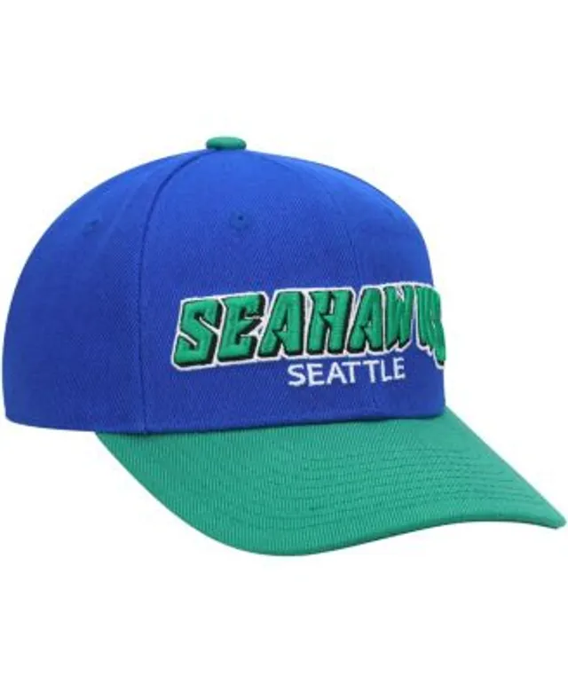 Seattle Seahawks Hat Cap Snap Back Youth Kids Boys Green One Size