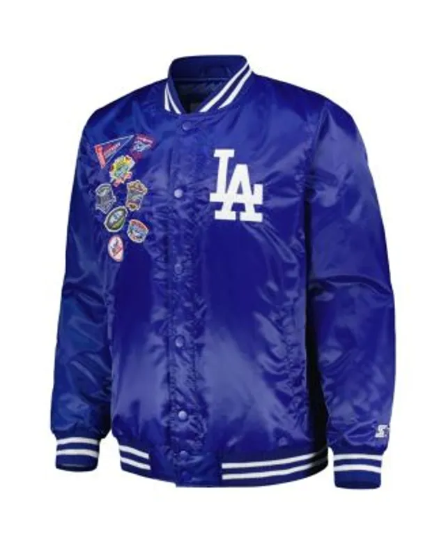 Stitches Men's Royal Los Angeles Dodgers Camo Full-Zip Jacket - Macy's