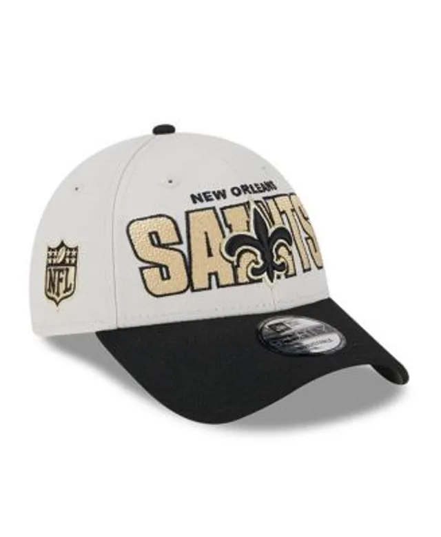 Men's New Era Stone/Black New Orleans Saints 2023 NFL Draft 9FIFTY Snapback  Adjustable Hat