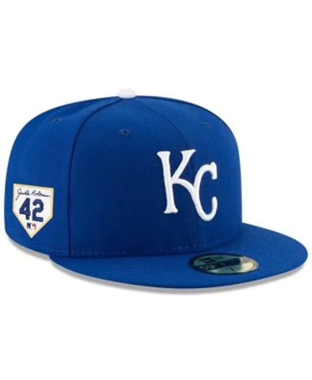 Kansas City Royals New Era Cooperstown Collection Wool 59FIFTY Fitted Hat - Royal