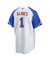 Ozzie Albies Atlanta Braves Nike Youth Name & Number T-Shirt - Red